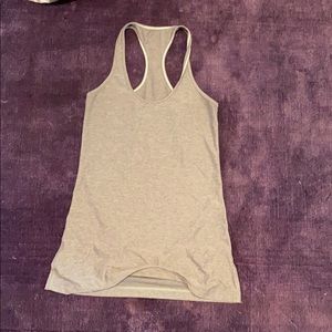 Gray lululemon tank